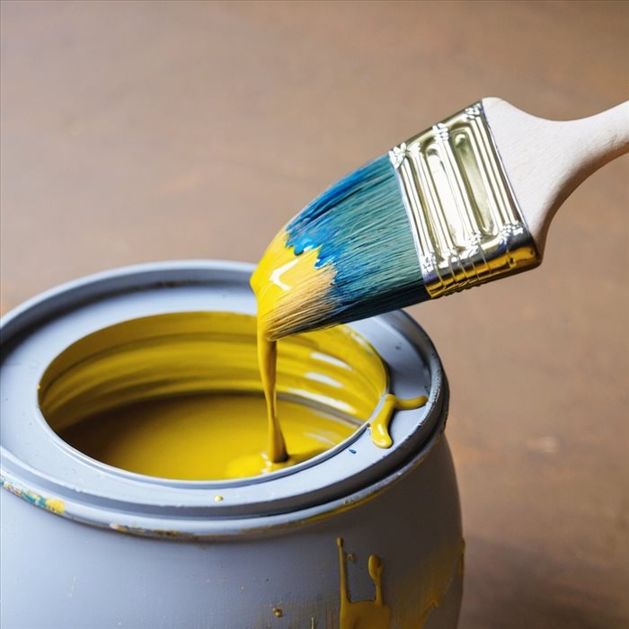 Bien Diluer une Peinture à l'Huile Épaisse