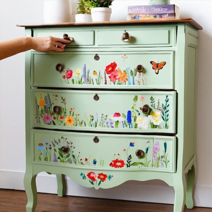 Peindre un Meuble en Pin