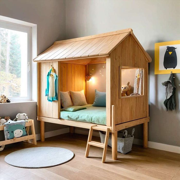 Comment Construire Un Lit Cabane En Bois Simplement