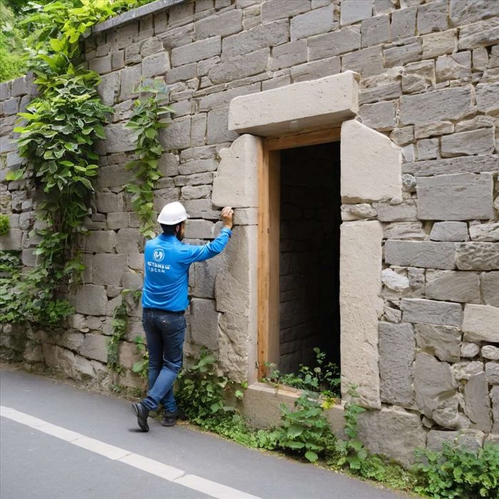 Agrandir une Ouverture dans un Mur en Pierre