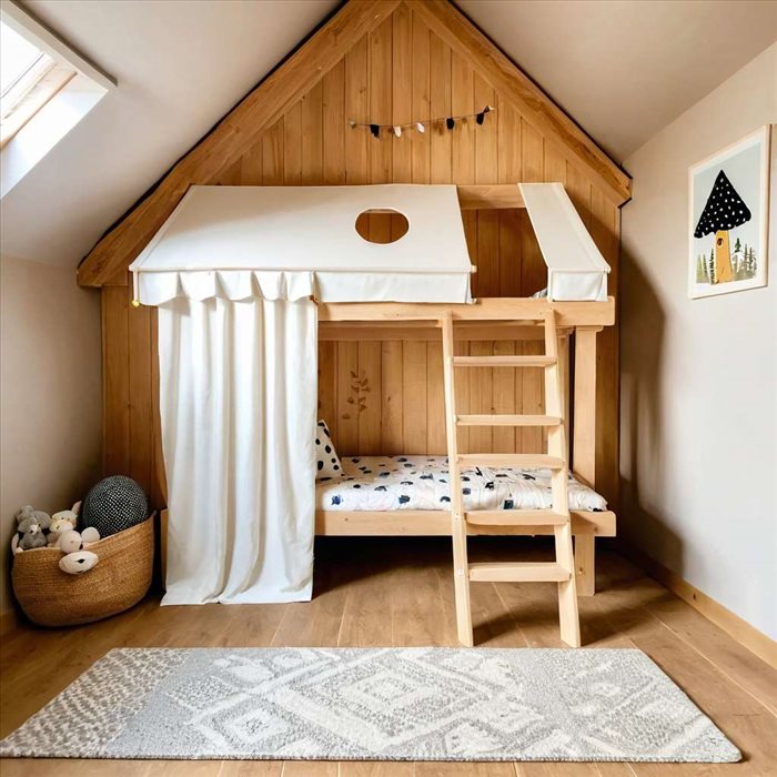Concevoir un Lit Cabane Enfant