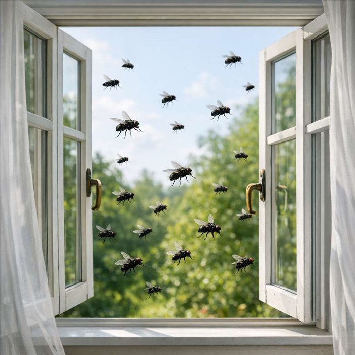 Mouches dans la Maison : Causes et Solutions Efficaces