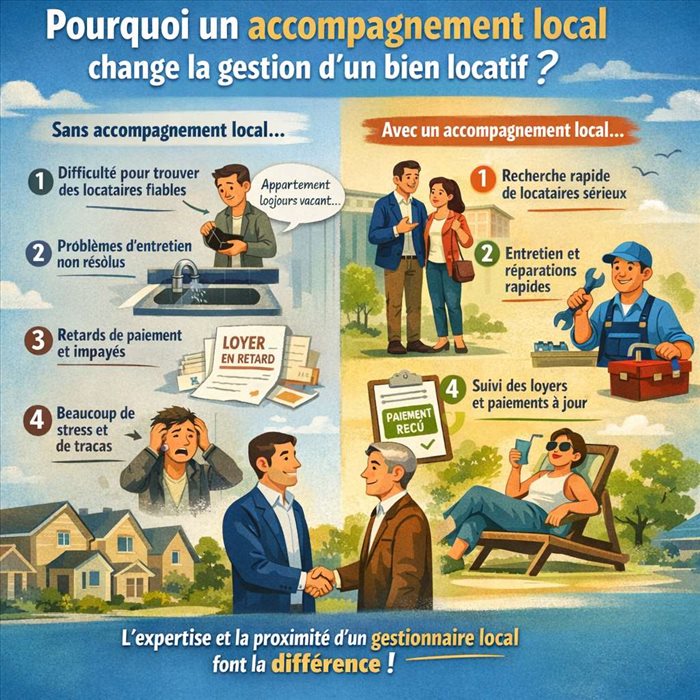 Pourquoi un accompagnement local change la gestion d’un bien locatif