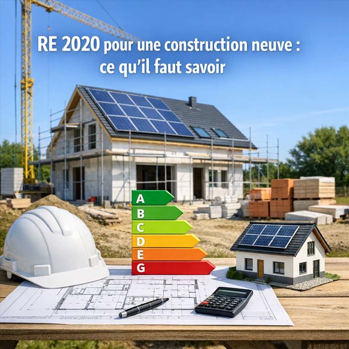 RE 2020 pour une construction neuve : comprendre les règles et impacts