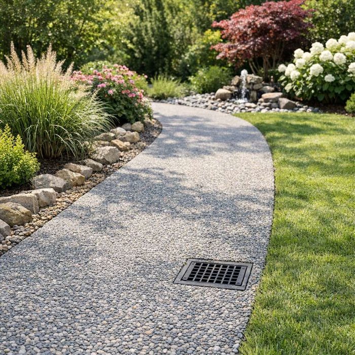 Béton drainant pour allée de jardin : bien le choisir