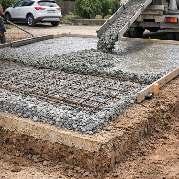 Quelle épaisseur prévoir pour un béton carrossable ? | Guide complet