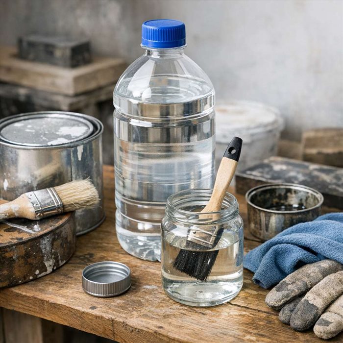 Comment utiliser le white spirit efficacement : guide pratique