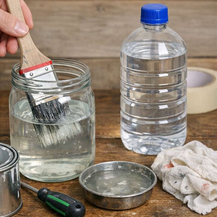 Comment nettoyer un pinceau au white spirit ? Guide complet