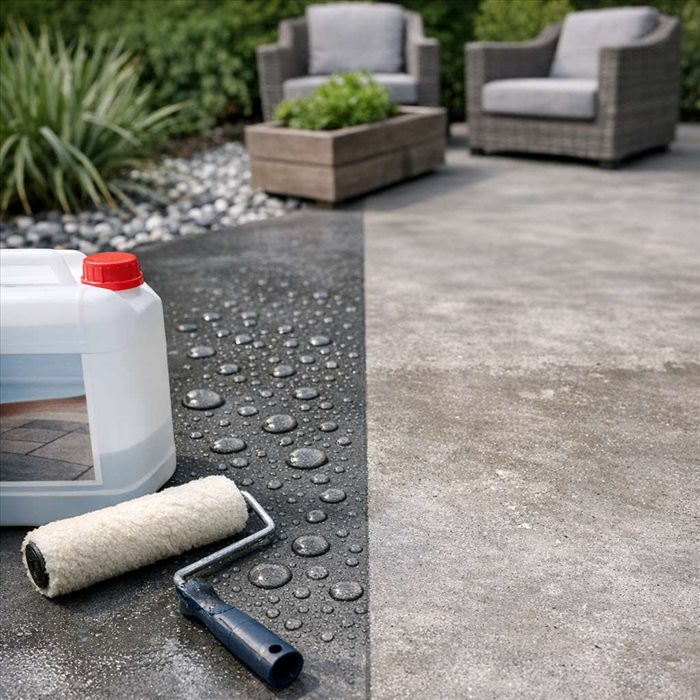 Pourquoi appliquer un hydrofuge sur un béton décoratif ? | Guide complet